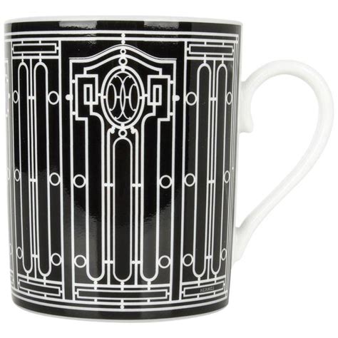 hermes art deco mug|hermes mugs set.